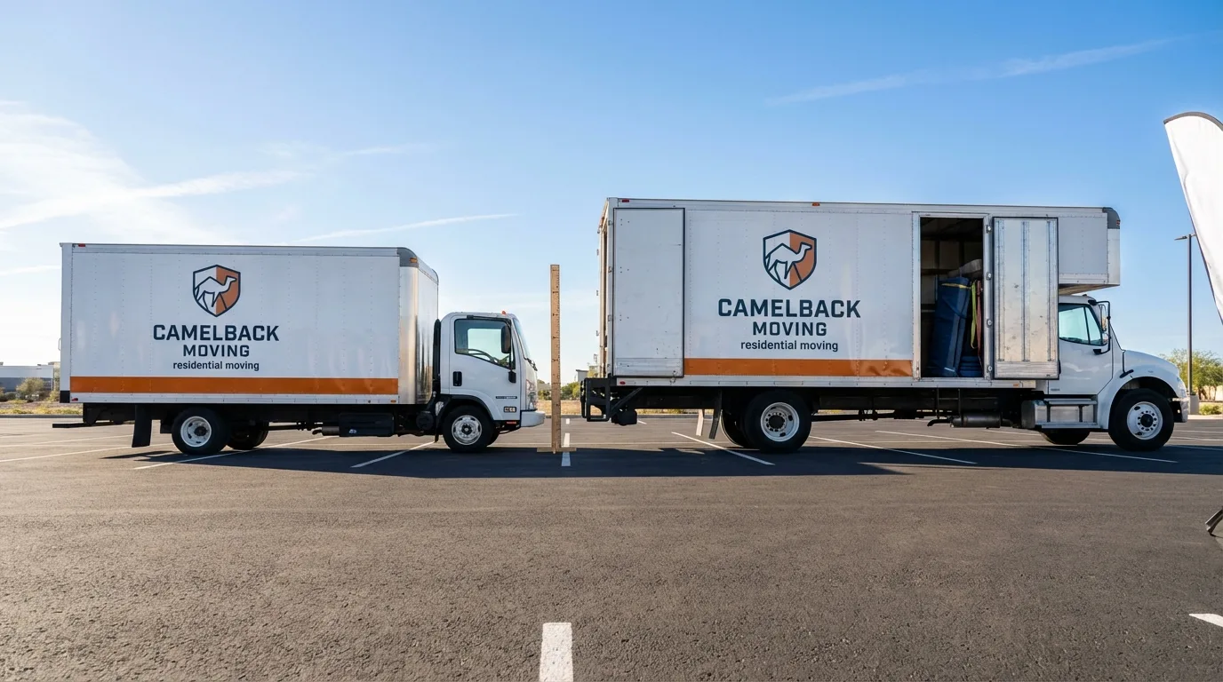 Moving truck size capacity guide in Wrightsville Beach